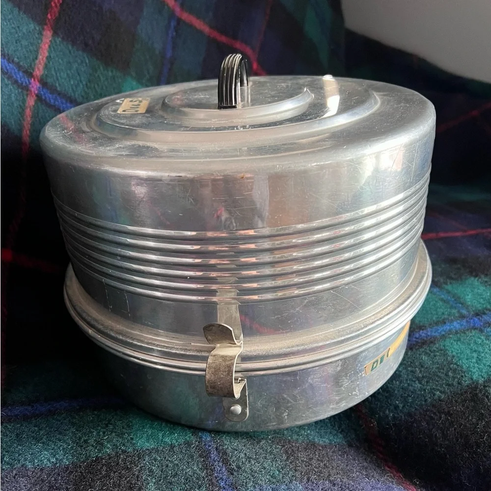 Vintage USA 3pc CAKE Regal CARRIER Aluminum PIE